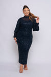 BELLISSA BELLE SLEEVE BY MY SECRET WARDROBE NAVY
