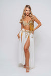 ARABIAN 2 PIECE BY VEE LOVE WHITE