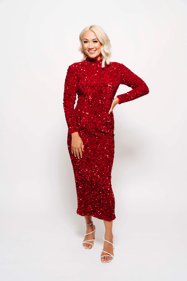 PIXIE WINTERBY MY SECRET WARDROBE RED