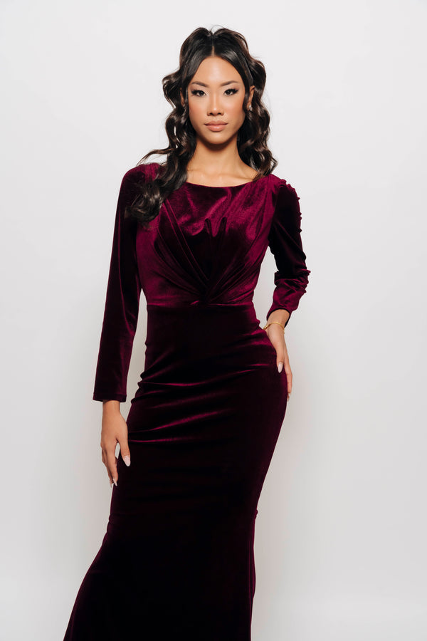 VERONICA BY MY SECRET WARDROBE PLUM