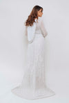 IVORY PEARL BRIDAL ROBE BY MY SECRET WARDROBE WHITE
