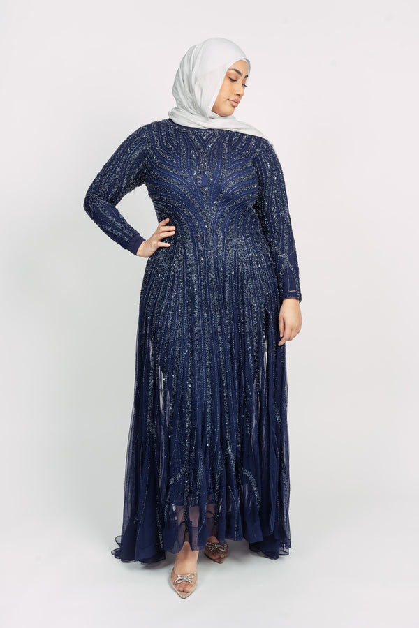 AISHA BY MY SECRET WARDROBE NAVY