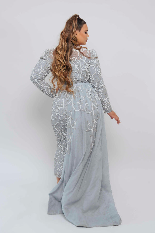 VICTORIA MIDI BLUE BY MY SECRET WARDROBE BLUE