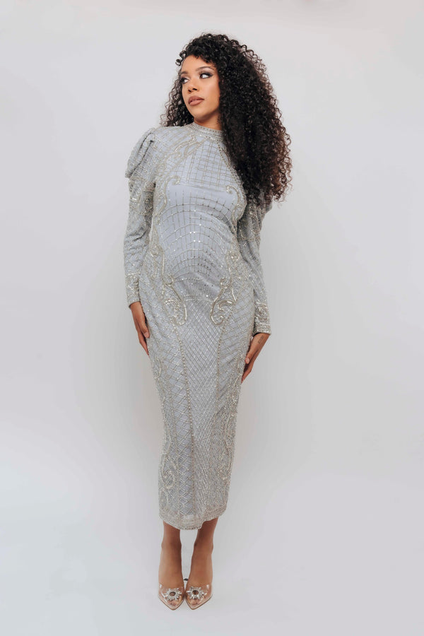 TEE BY MY SECRET WARDROBE SILVER