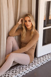LUXE BASIC LEGGINGS FAWN