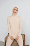 LUXE BASIC LONG SLEEVE CLAY