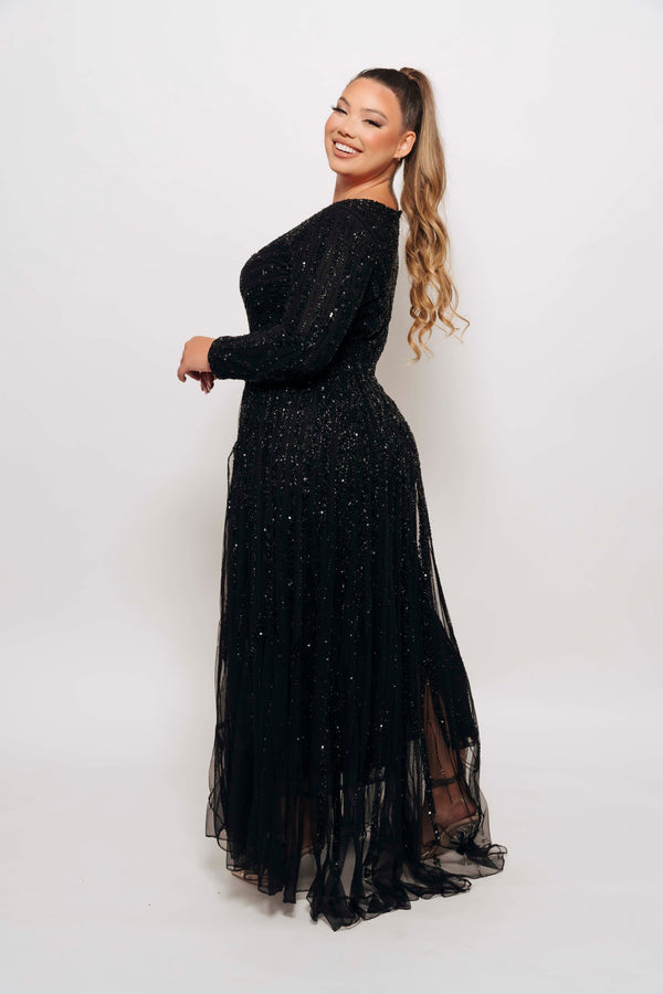 AISHA BY MY SECRET WARDROBE BLACK