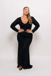 ADELLA GOWN BY MY SECRET WARDROBE BLACK