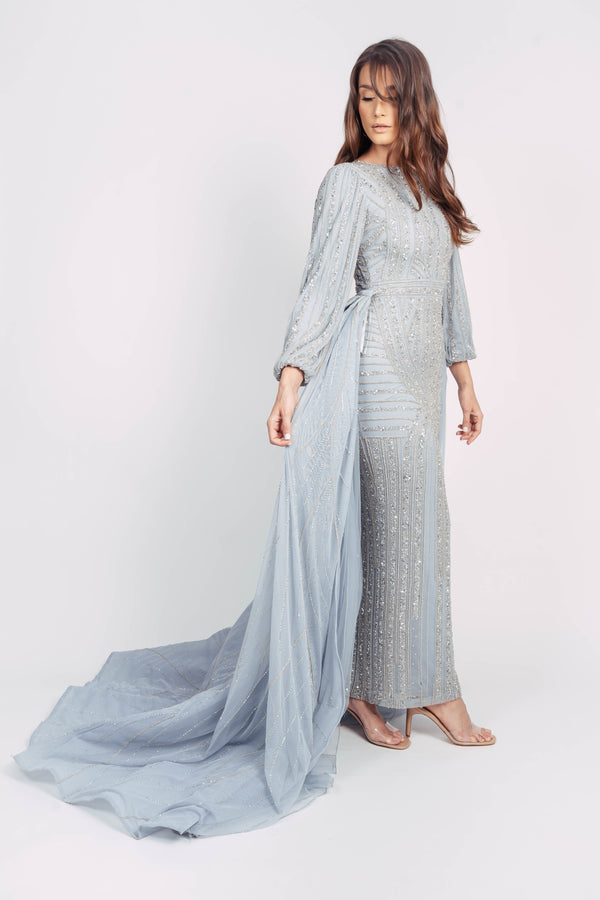 JANNAH BY MY SECRET WARDROBE BLUE