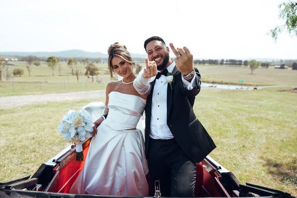 SOURIS BRIDAL GOWN WHITE