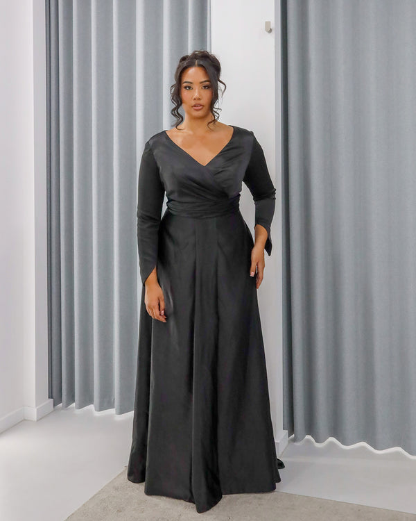 RAYA MAXI DRESS BLACK