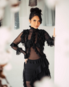 SPAIN MAXI DRESS BLACK