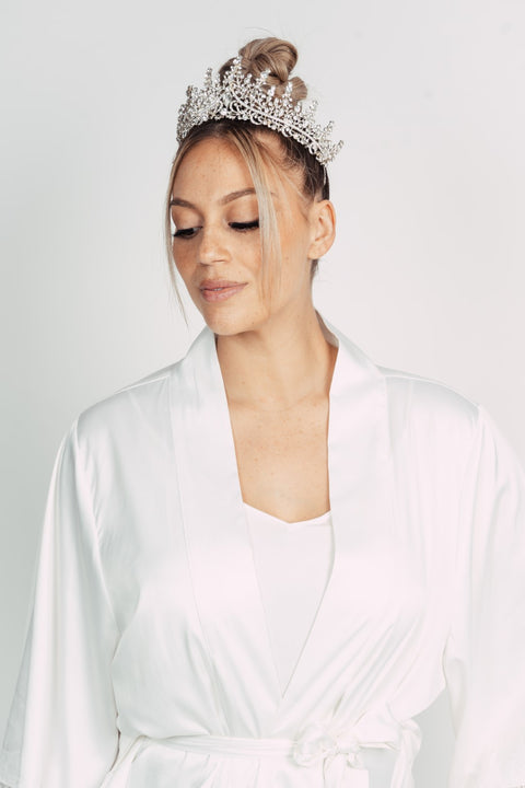 BELLA SATIN BRIDAL ROBE BY MSW
