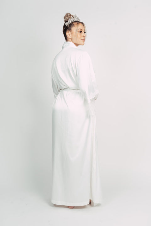 BELLA SATIN BRIDAL ROBE BY MSW