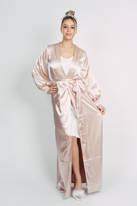 BRIDESMAID PINK ROBE BY MY SECRET WARDROBE
