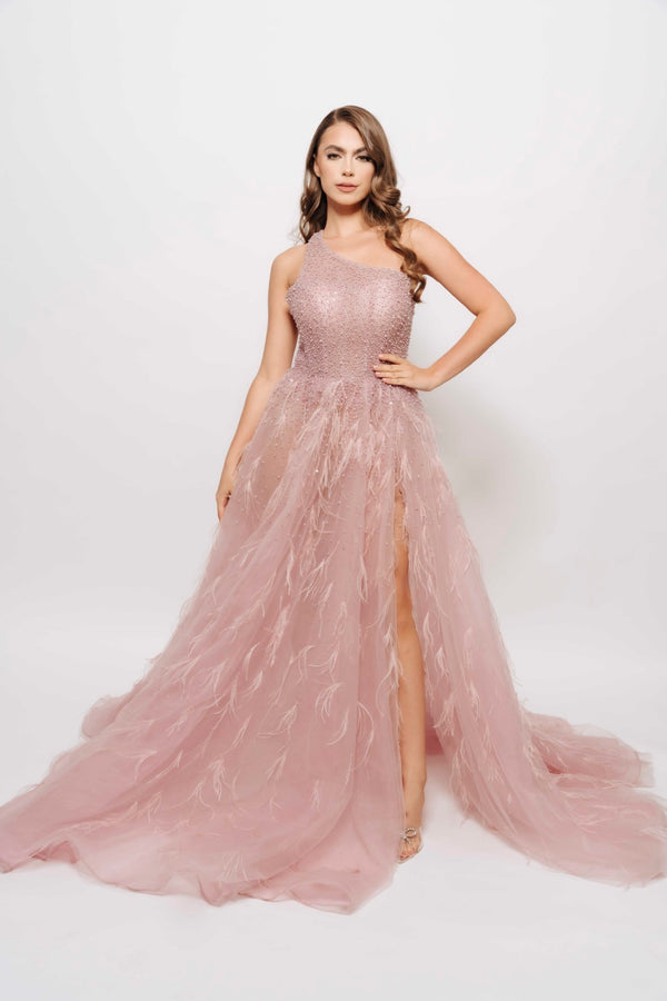 CLAIR FEATHER PINK