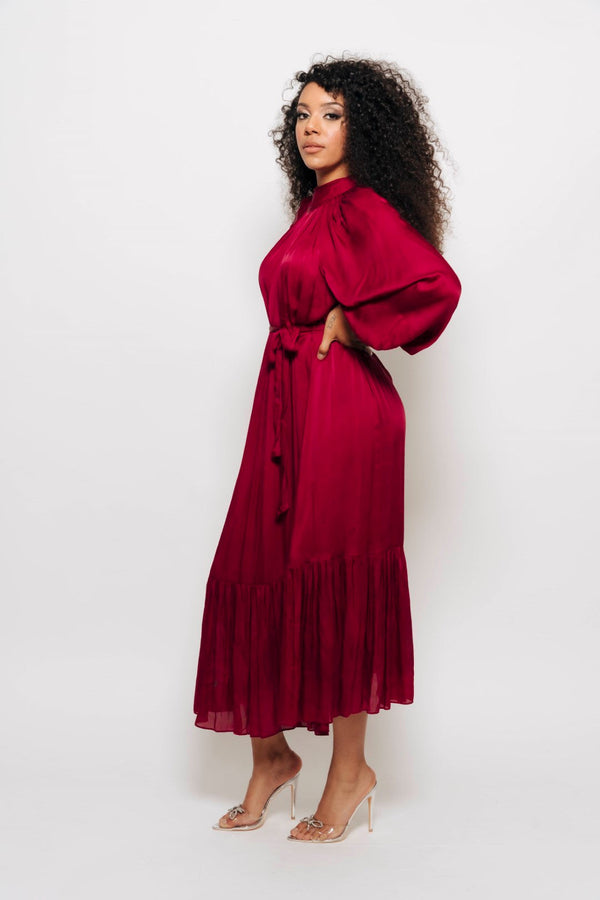 GATHERED BOWBY ZIMMERMANN PLUM