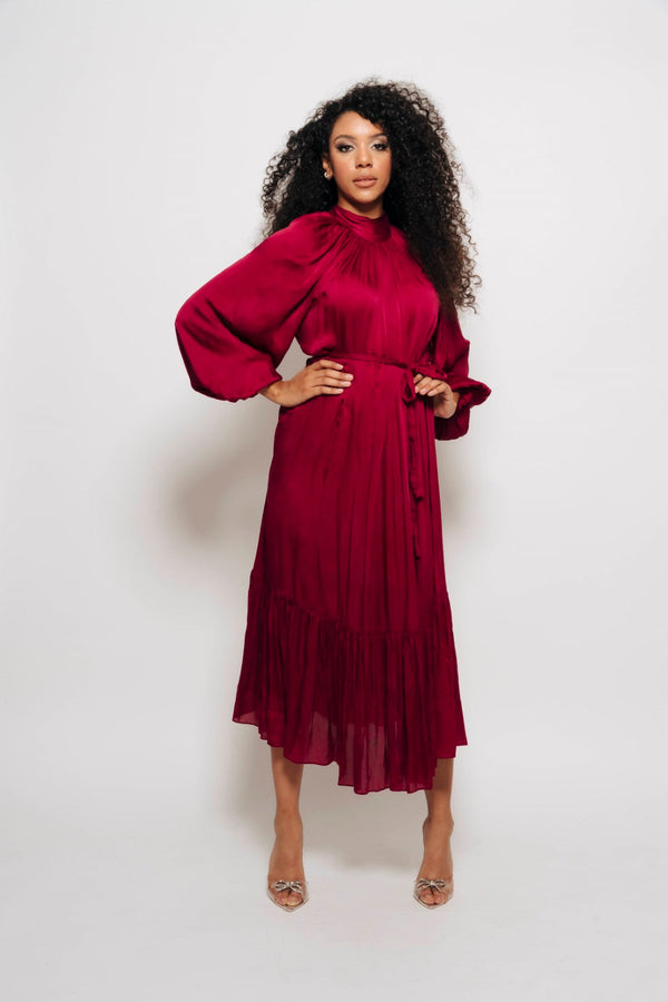 GATHERED BOWBY ZIMMERMANN PLUM