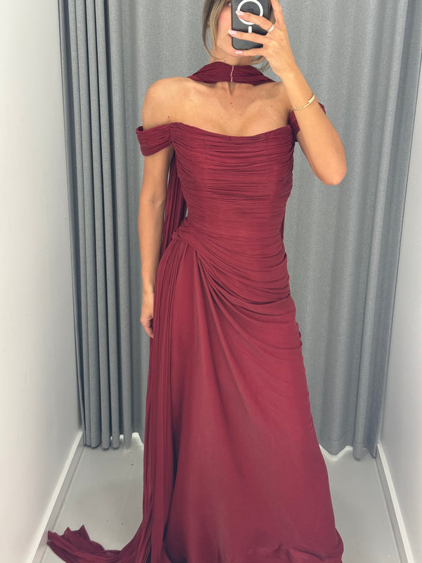 ISLA BY MY SECRET WARDROBEBURGUNDY