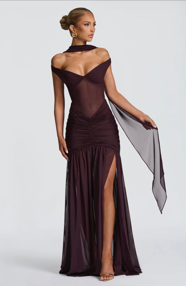 ALAIA MAXI DRESS BABYBOO