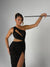 THORN GOWN BY MY SECRET WARDROBE BLACK