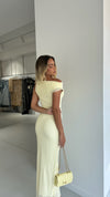 BROOKE MAXI DRESS BY MY SECRET WARDROBE LEMON