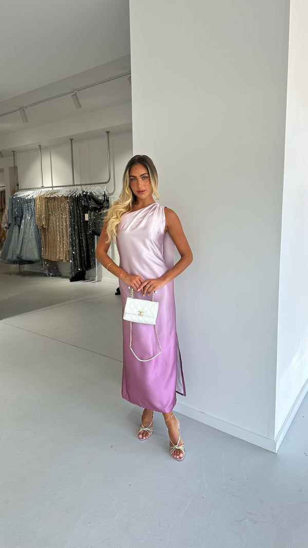 TWILIGHT MAXI DRESS BY MY SECRET WARDROBE PINK