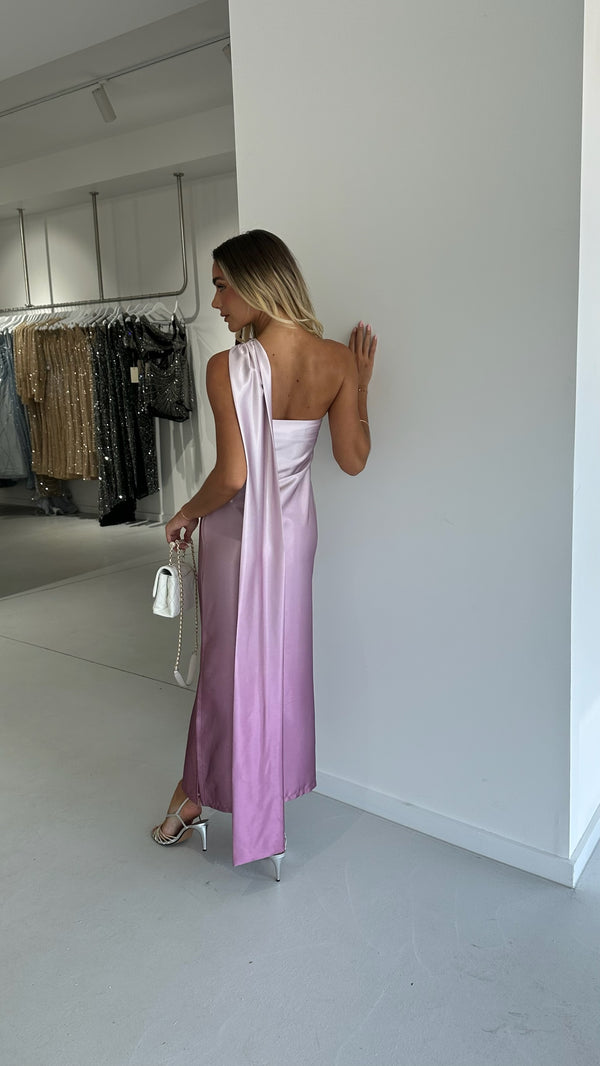 TWILIGHT MAXI DRESS BY MY SECRET WARDROBE PINK