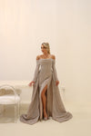 ISABELLA GOWN BY MY SECRET WARDROBE NUDE