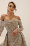 ISABELLA GOWN BY MY SECRET WARDROBE NUDE