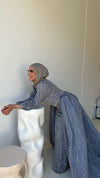 JANNAH BY MY SECRET WARDROBE GUNMETAL GREY