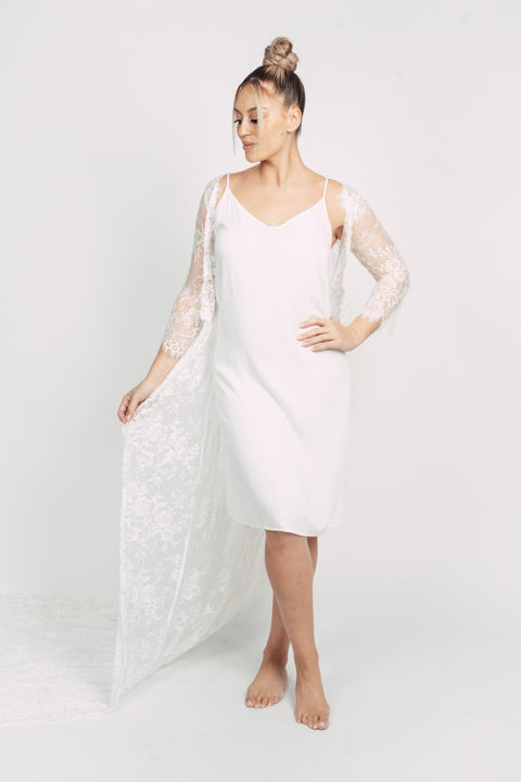 LACEY BRIDAL ROBE BY MSW