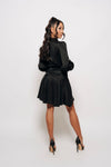 MINI WRAP DRESS BY ZIMMERMANN BLACK