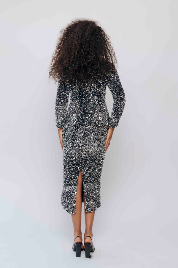 PIXIE WINTERBY MY SECRET WARDROBE BLACK & SILVER