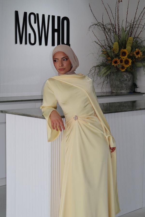 SOLARA MAXI DRESS YELLOW