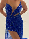 ROYAL MINI DRESS ROYAL BLUE