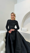 SAJA GOWN BLACK