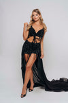 SHAY 2PCBY VEE LOVE BLACK
