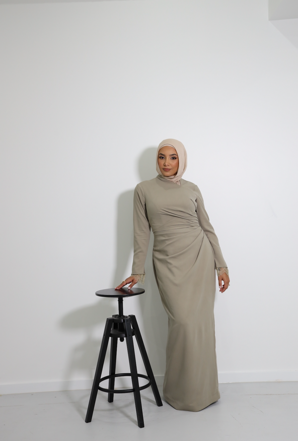 SHAY BY MY SECRET WARDROBE KHAKI
