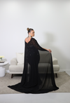 RAVEN CAPE BLACK