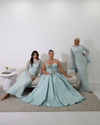 AQUAZZURA GOWN BLUE
