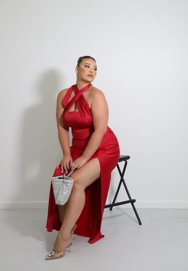 JOSEY MAXI DRESS RED