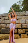 SERENDIPITY TWO PIECE SET LILAC BLACK