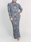 VICTORIA MAXI GOWN BY MY SECRET WARDROBE GREY