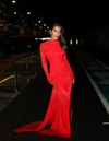 MONACO GOWN BY EFFIE KATS RED