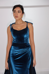 MAJESTY VELVET BY WALONE TURQUOISE