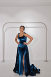MAJESTY VELVET BY WALONE TURQUOISE