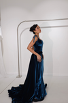 MAJESTY VELVET BY WALONE TURQUOISE