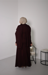 ELYSIAN DRESS BY MUZA BURGUNDY
