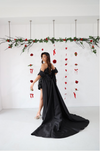 MACCHIATO CAPE BY MY SECRET WARDROBE BLACK